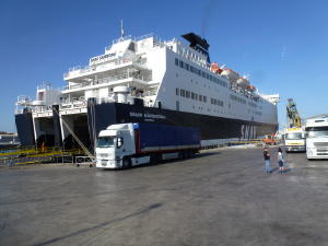 ferry cefalu naples berths sail overnight reserved had very board